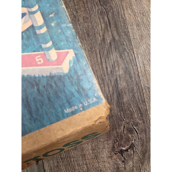 Vintage 9151 South Bend Lawn Play Ring Toss Game 1973 Complete - Picture 2 of 5